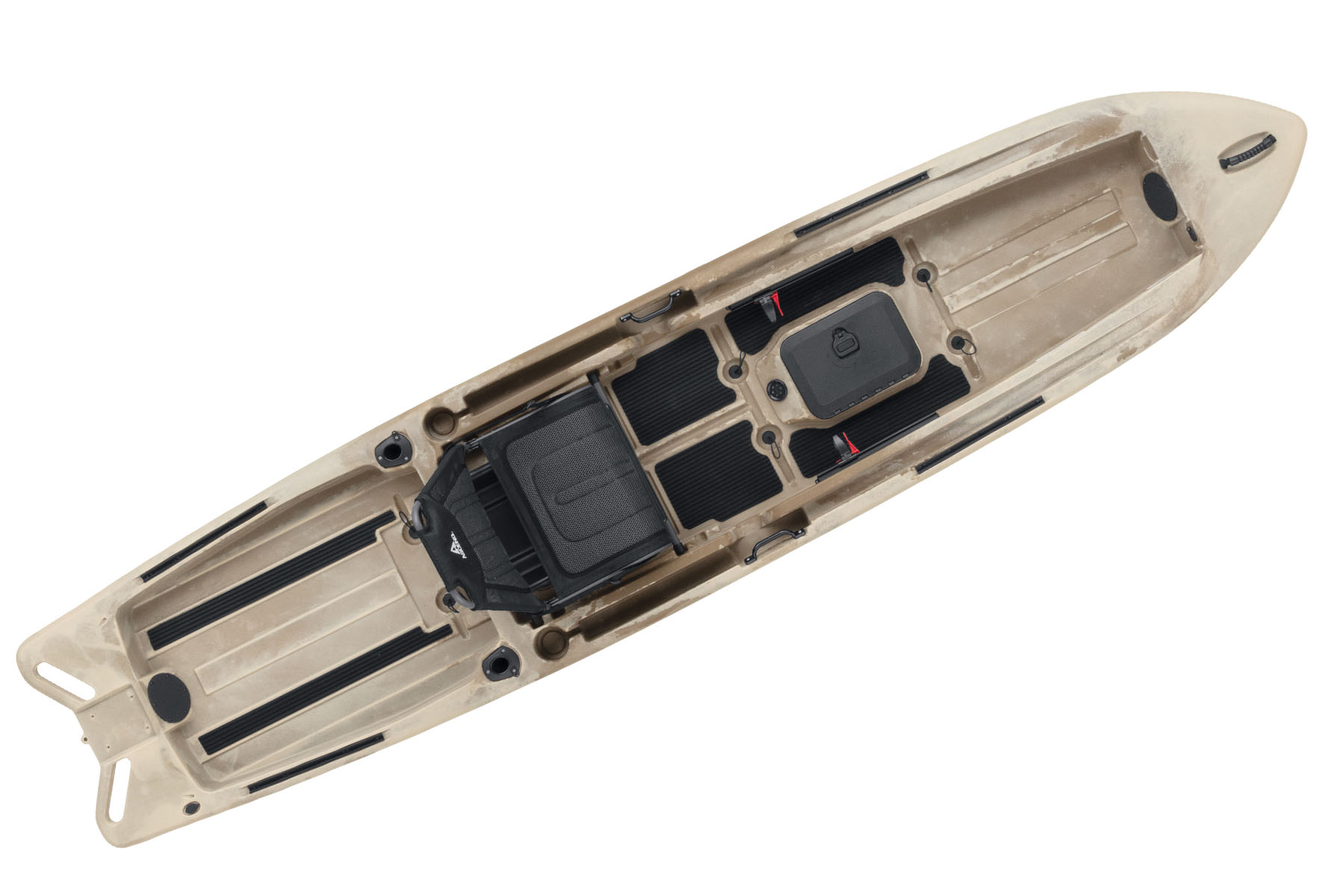 Ascend 133 Tournament Kayak Demo  We are so excited to announce our Brand  New - Ascend 133 Tournament Fishing Kayak! This vessel sports a custom  catamaran hull, 4 accessory rails, and
