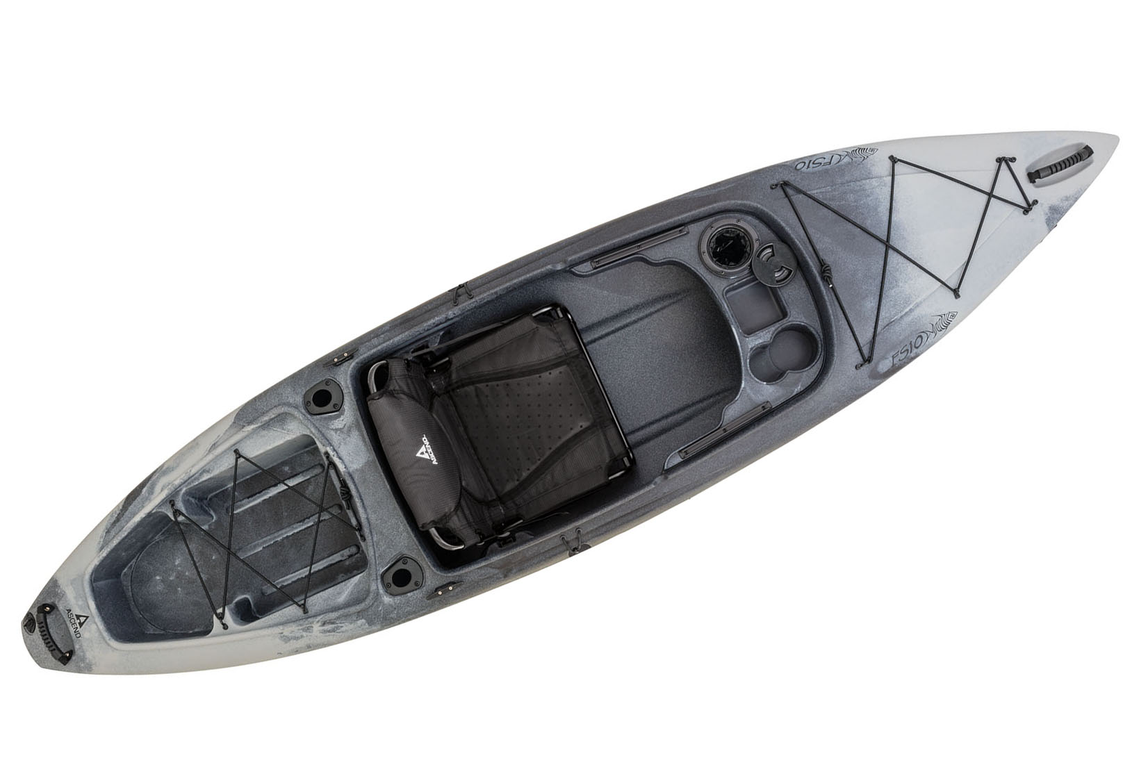 Rigging an Ascend FS10 Sit-In Kayak for Fishing - YakAttack