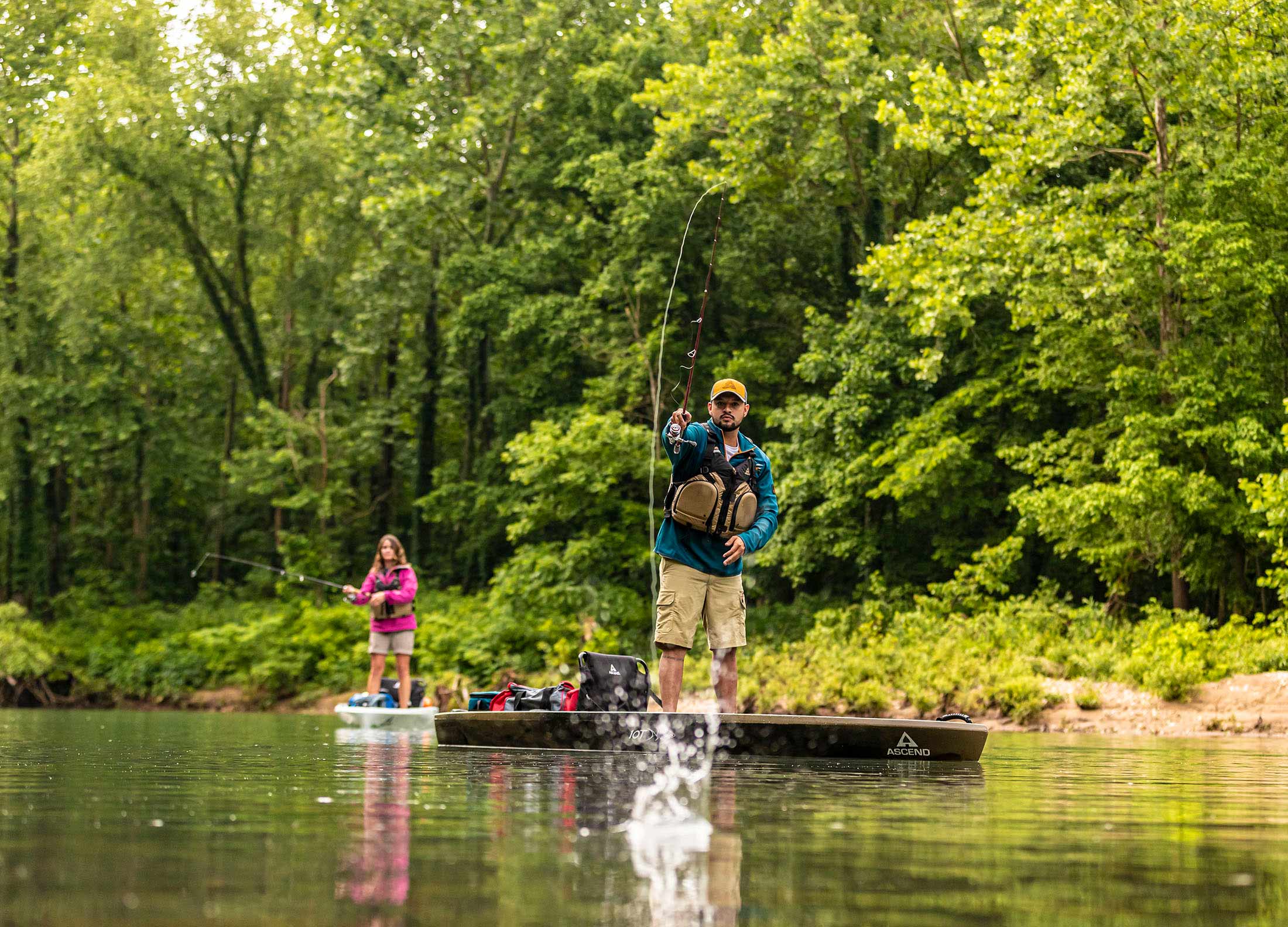 Kayak fishing gear