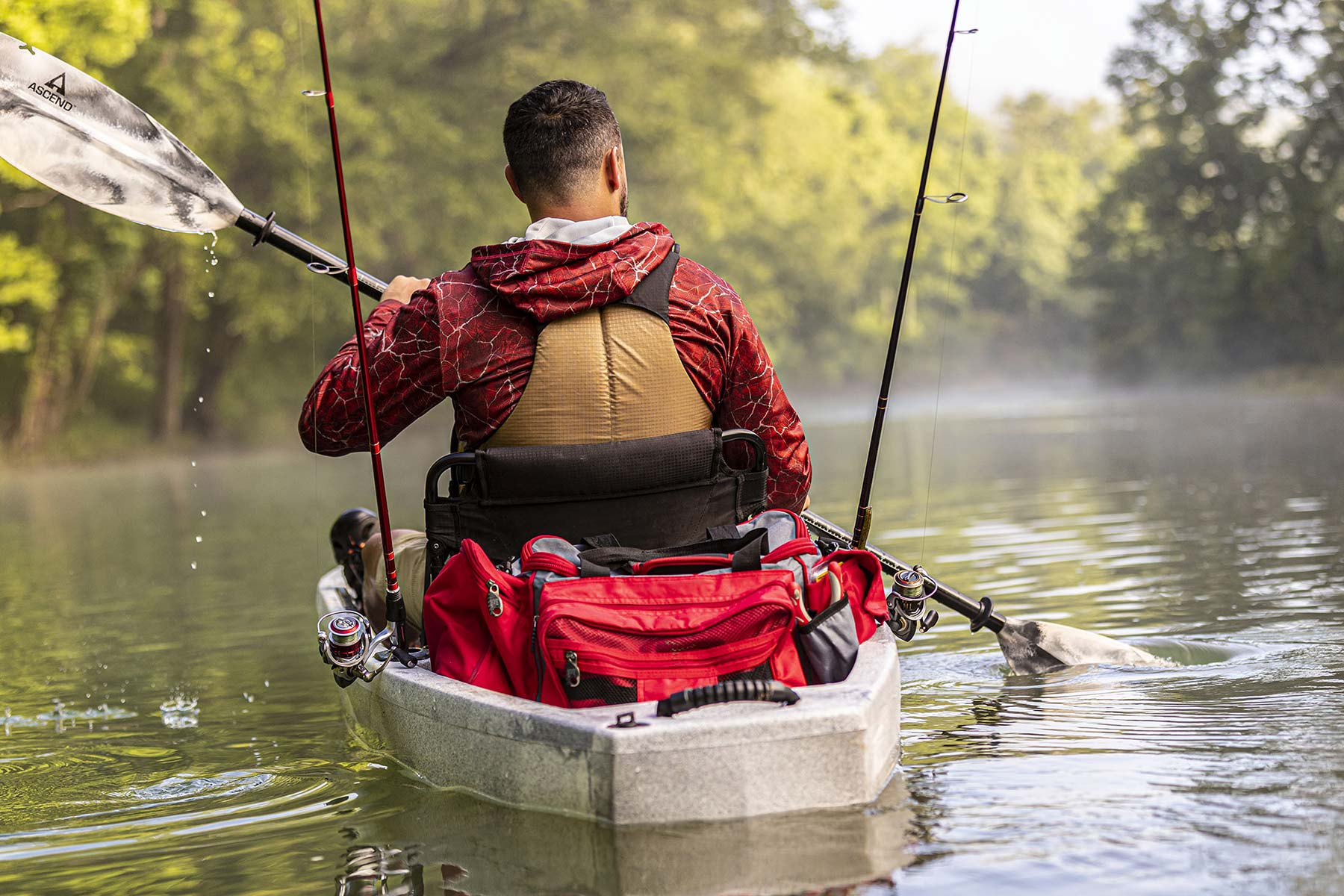 Kayak fishing gear