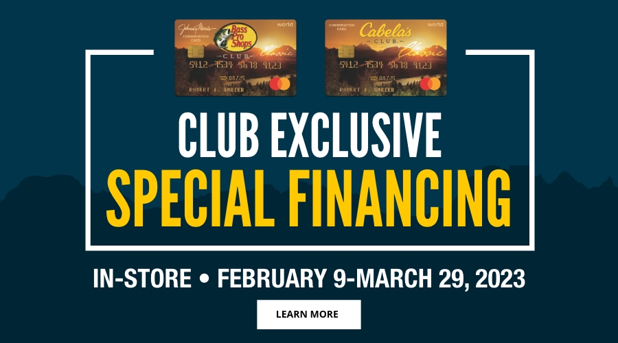 club exclusive special financing