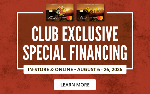 club exclusive special financing