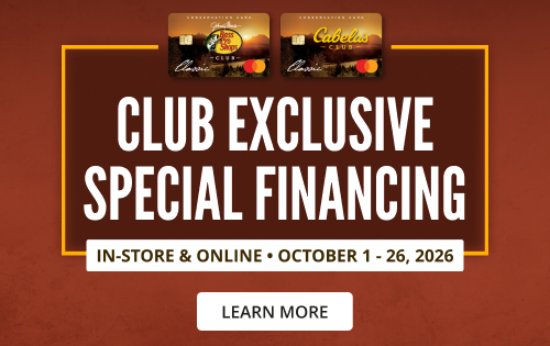 club exclusive special financing
